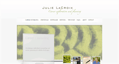 Desktop Screenshot of julielacroix.com